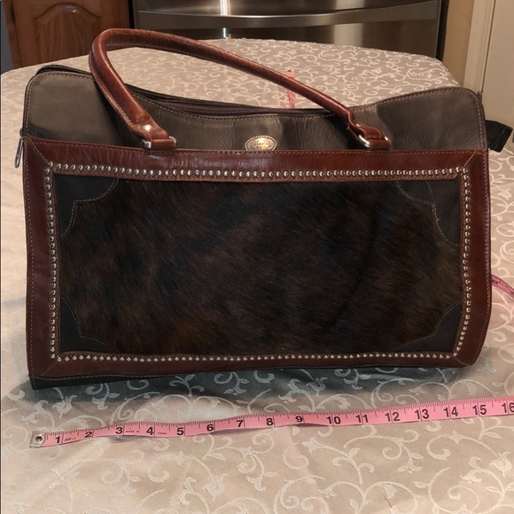 American West Handbags - American West leather/cowhide purse